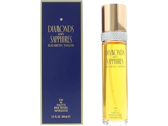 E Taylor Diamond Sapphire EDT 3.3oz W