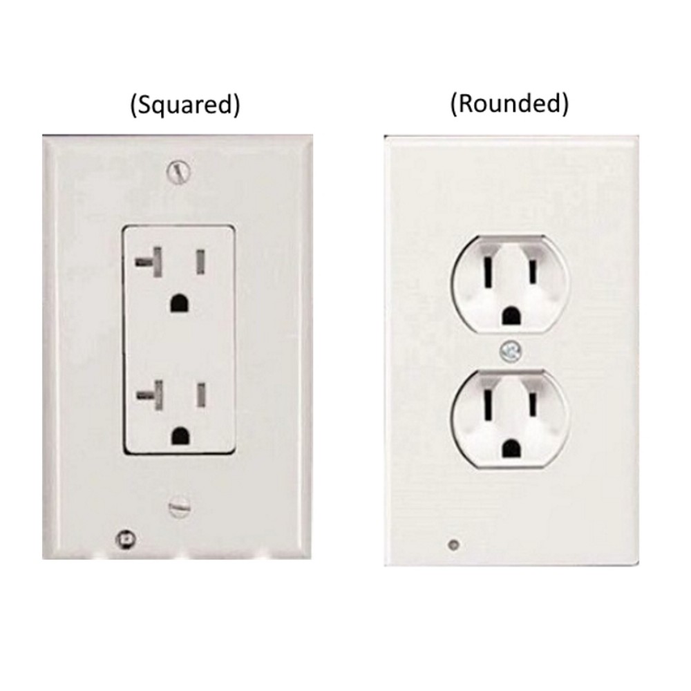 5-Pack Outlet Cover with Built-In LED Light - Gallery 20