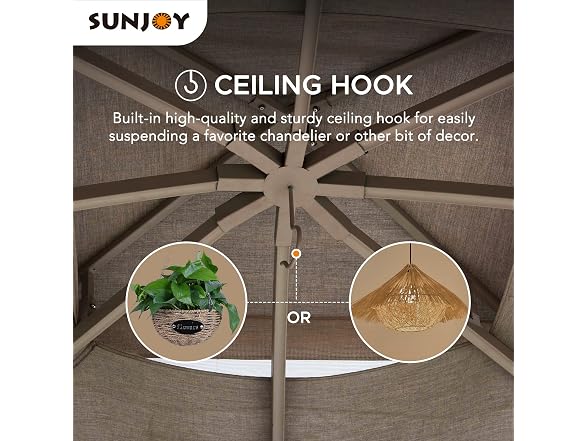 Sunjoy 11 ft. x 13 ft. Gazebo