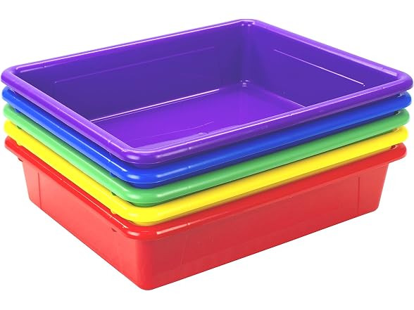 Storex Letter Size Flat Storage Tray