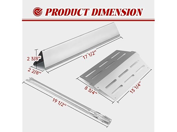 Flavorizer Bars for Weber Genesis 300 Series