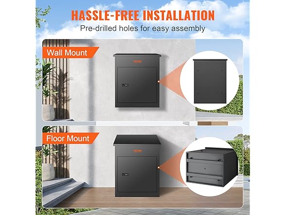 VEVOR Package Delivery Boxes for Outside