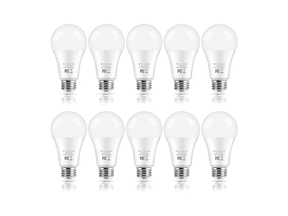 10 Pack- 5000k Daylight White