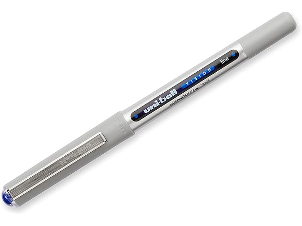 Uni-Ball Vision Rollerball Pen in Blue