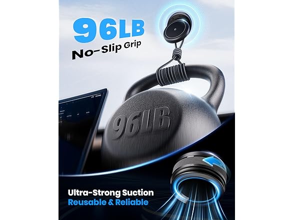 Vacuum Magnetic Car Phone Holder