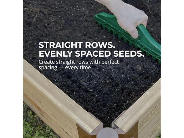 spaceurseeds GAR-27 Row Seeder Tool for Seed Spacing