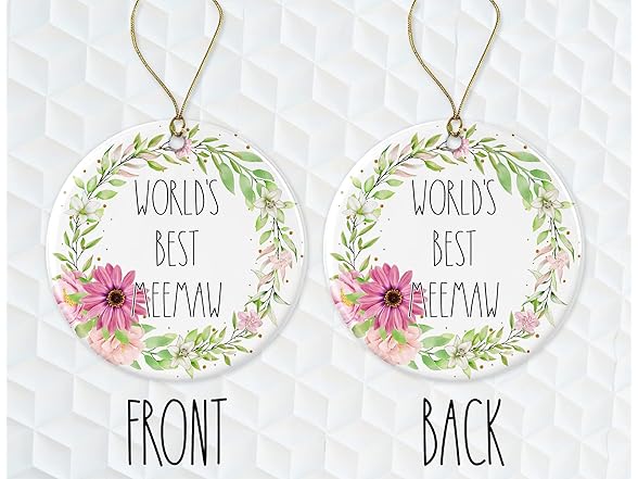 BoomBear Meemaw Ornament