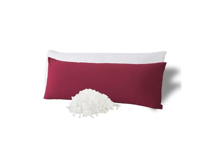 WhatsBedding BC075725080199 Memory foam Body pillow-Leaf