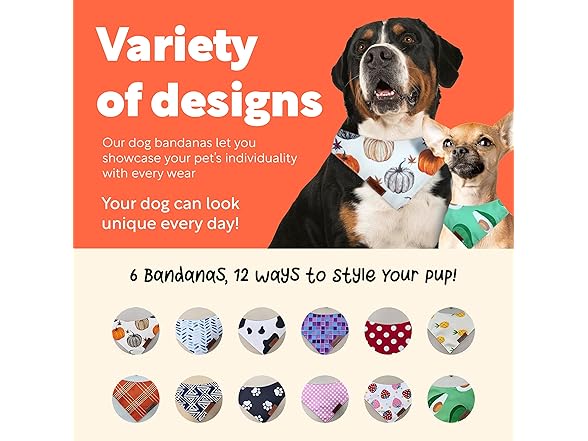 GYOMAVA Summer Dog Bandana