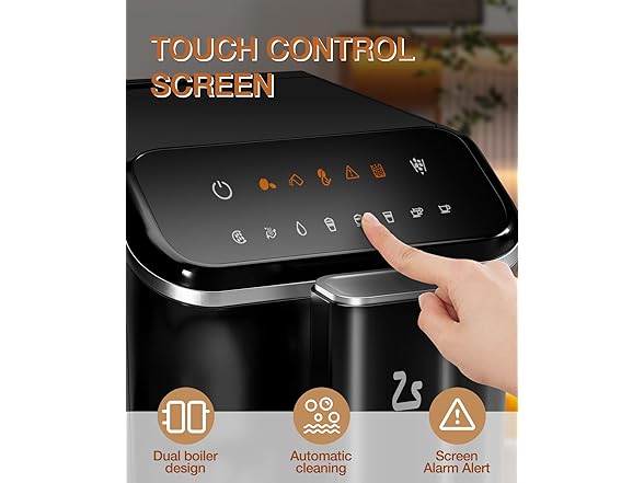 Zstar Fully Automatic Espresso Machine with Automatic Milk Frother