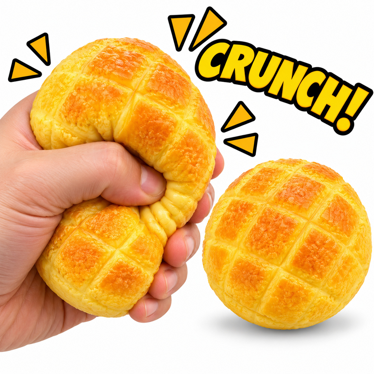 Pineapple Bun Crunch Squishy - Gallery 4