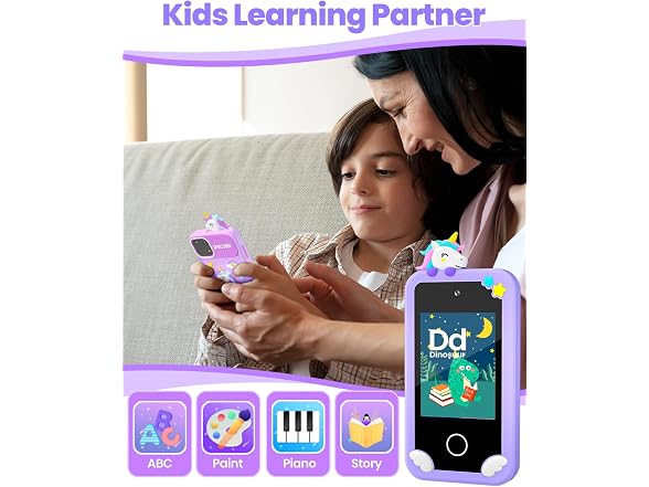 MOREXIMI Kids Smart Phone Toy 2.8in