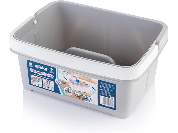 Minky Storage Caddy, Grey, One Size