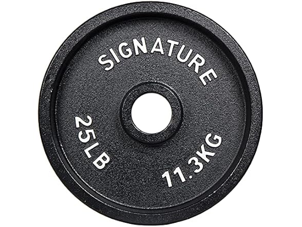 Signature Olympic Weight Plate 25lb Single