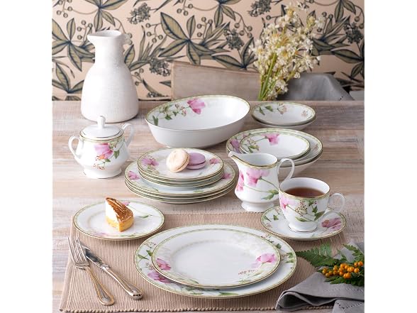 Noritake Poppy Place 5-Piece Place Setting, Service for 1