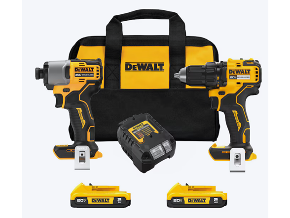 DEWALT DCK227D2 20V MAX 2-Tool Brushless Combo Kit