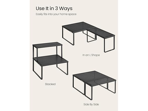 SONGMICS Spice Racks, Set of 2