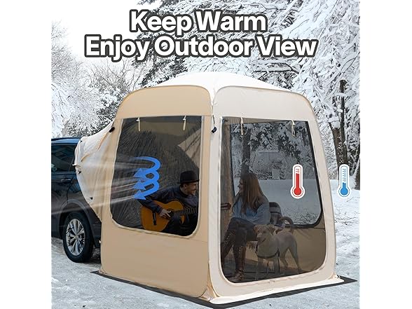 5 Person All Weather Camping SUV Tent