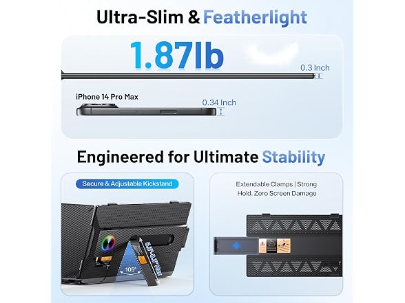 Anyking Laptop Screen Extender, 14”