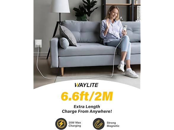 WayLite 25W Wireless MagSafe Charger