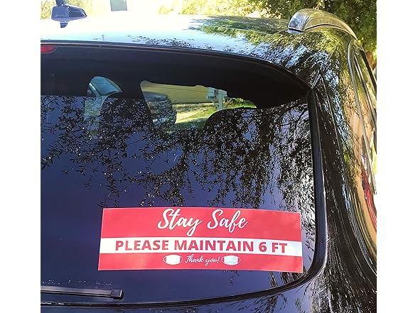 iDKAL Social Distancing Stickers