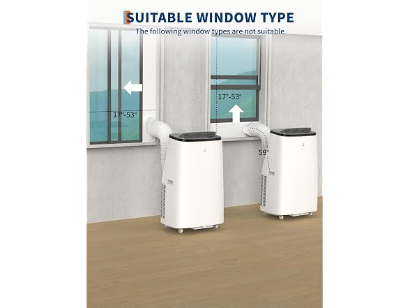 GarveeTech 144YC5LMXAC 14000 BTU AC 600-750sqft
