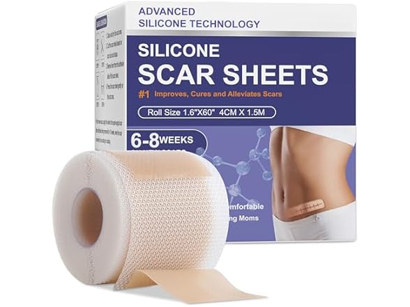 LUXEFUS Silicone Scar Tape