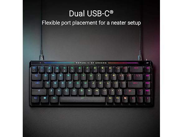 ASUS ROG Falchion Ace HFX 65% Gaming Keyboard
