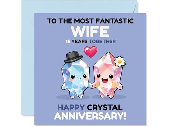 Stuff4 Playful 15th Anniversary Card