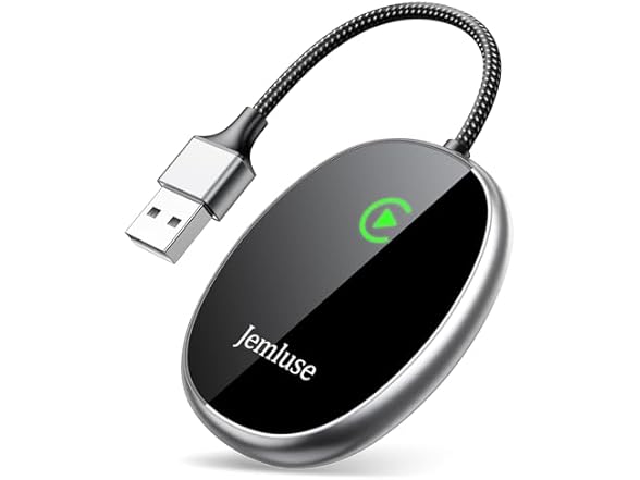 Jemluse Wireless Carplay Adapter for iOS 10+