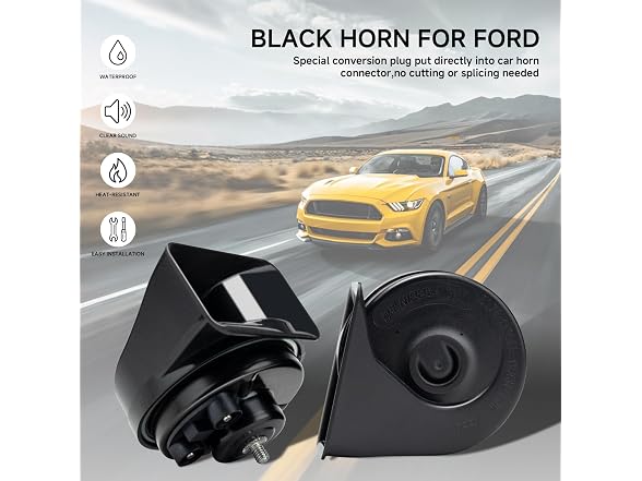 FARBIN Horn Compatible with Ford/GM/Chrysler F-150 