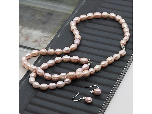 KK LifeStyle Freshwater – Lavender Pearls Set
