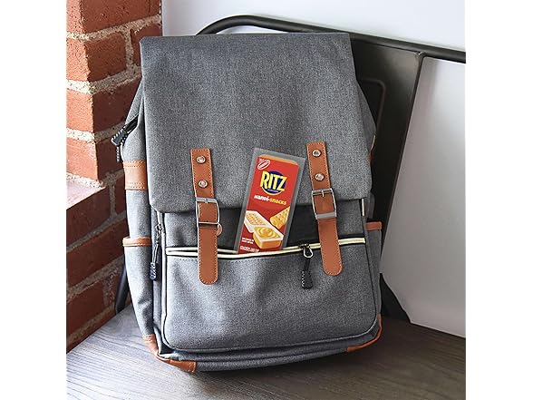 20PK Handi-Snacks RITZ Crackers 'N Cheesy Dip Snacks