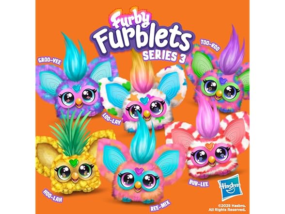 Furby Furblets Hoo-Lah Pineapple Mini Friend
