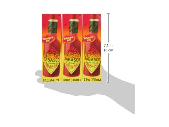 Tabasco Habanero Pepper Sauce, 5 Ounce (