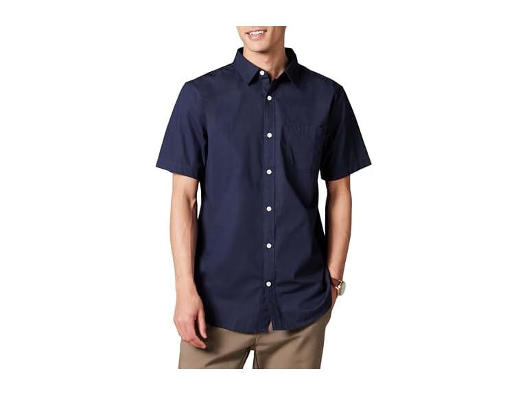 Amazon Essentials Mens SS Dress Shirt w/ Stretch - Gallery 29