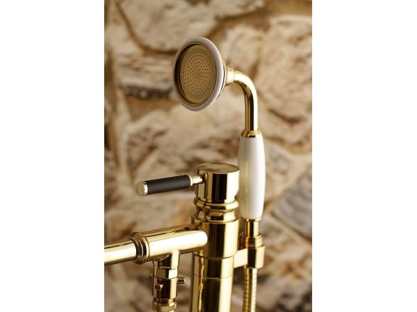 Kingston KS7132DKL Freestanding Tub Faucet
