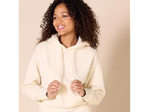 Amazon Essentials Women Cropped Hoodie Sweatshirt