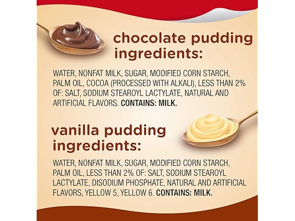 12CT Snack Pack Chocolate and Vanilla Pudding Cups