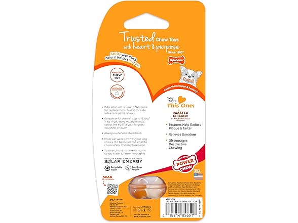 Nylabone Limited Edition 70th Birthday Textured Bone