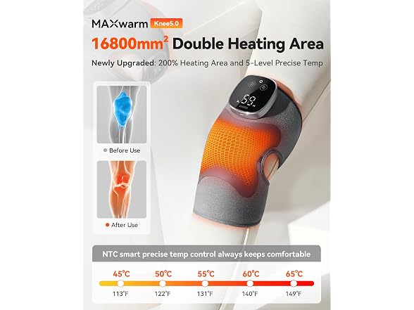 IKEEPFIT NS5017022 heated knee massager