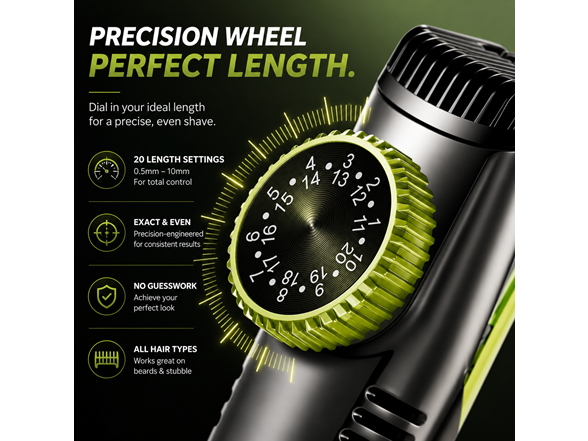 Vacuum Beard Trimmer