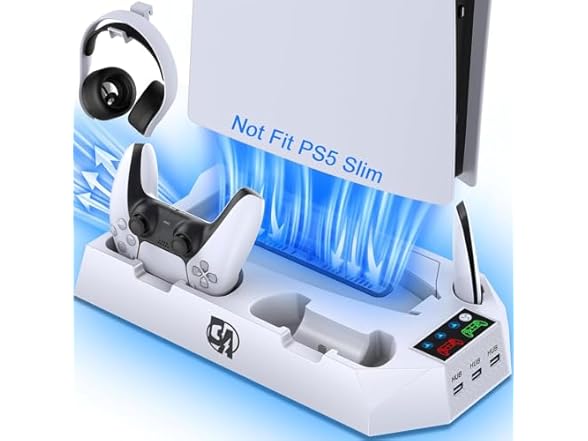BOLT AXTION PS5 Stand w/Cooling Station