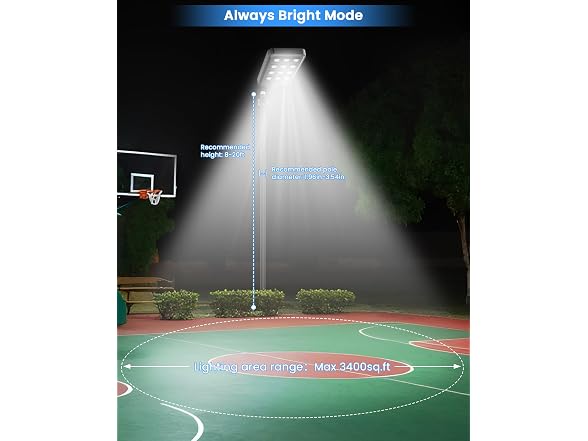 Gefolly G-13000W Solar Flood Light