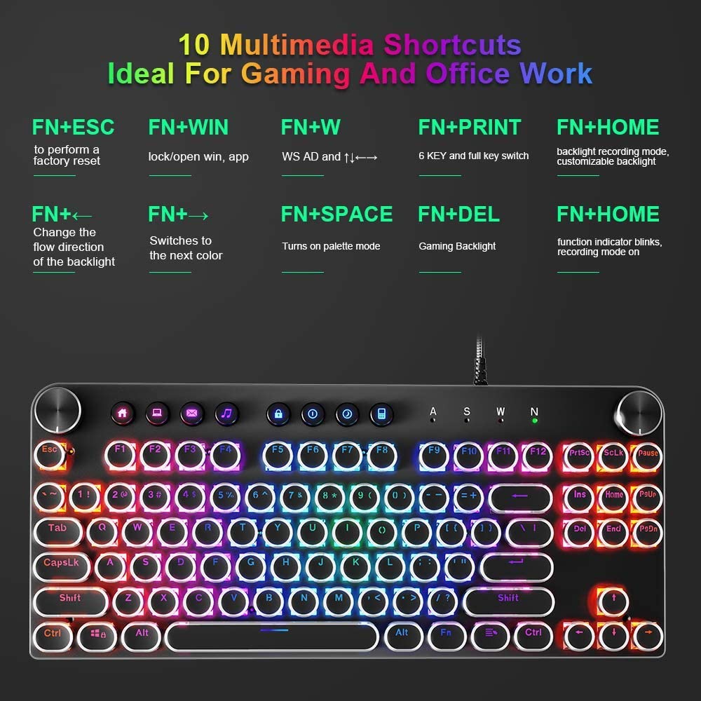 STOGA Mechanical Gaming Keyboard (Open Box) - Gallery 15
