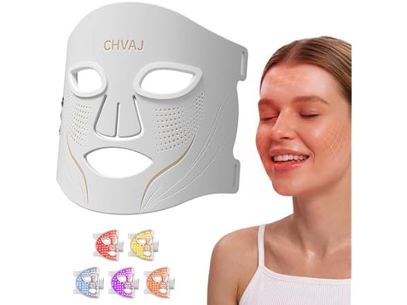 Wireless LED Red Light Therapy Mask