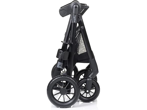 Evenflo Pivot Modular Travel System with LiteMax Infant Car Seat (Casual Gray)