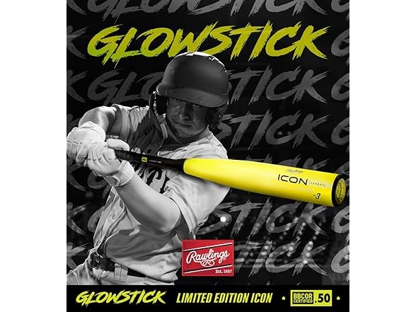 Rawlings ICON GLOWSTICK Baseball Bat 34"