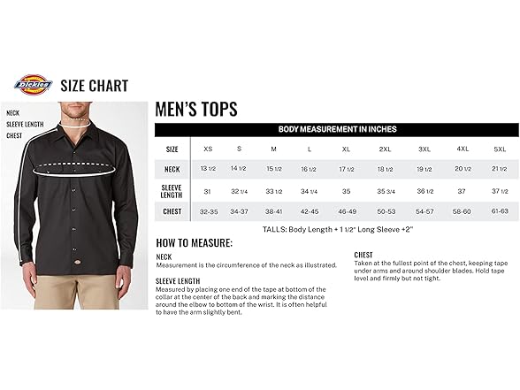 Dickies Work Shirt Charcoal (S)