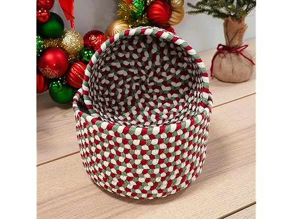 Colonial Mills Holiday Multi Braided Nesting Baskets